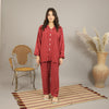 RED POLKA SUMMER LINEN PJS.