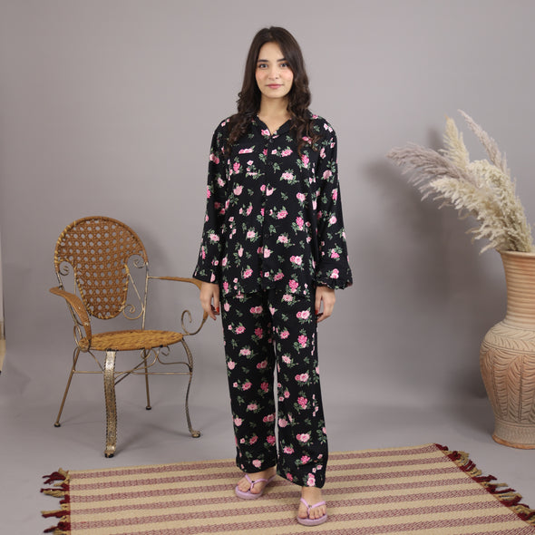 BLUSH AND BLOOM SUMMER LINEN PJS.