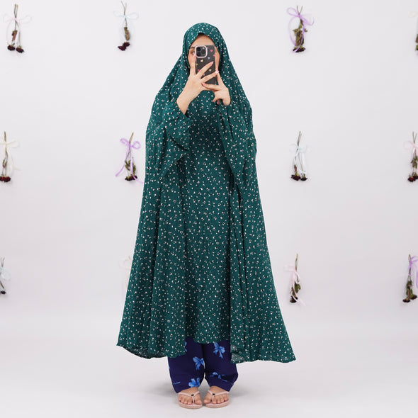 EMERALD FLORAL NAMAZ CHADAR
