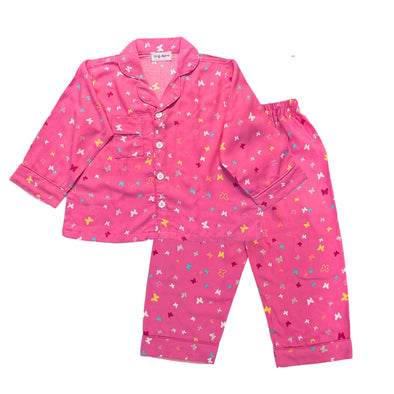 PINK BUTTERFLIES KIDS PJS