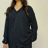 CHARCOAL SOLID LINEN PJS