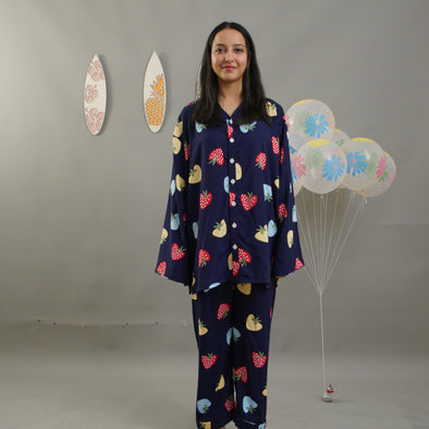 MIDNIGHT BERRY MATERNITY/MODEST PJS