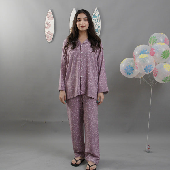 ROUGE POLKA SUMMER LINEN PJS