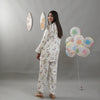 PERAL PETALS SUMMER LINEN PJS