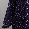 PURPLE PRINTED SUMMER LINEN PJS