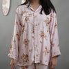 PINK BLOOMING SUMMER LINEN PJS