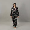 BLACK BLOOM SUMMER LINEN PJS