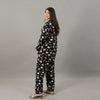 BLACK BLOOM SUMMER LINEN PJS