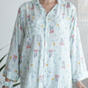 AQUA BOW SUMMER LINEN PJS