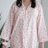PEACHY PETALS SUMMER LINEN PJS