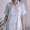 AQUA BOW SUMMER LINEN PJS