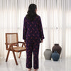 VOILET BLOOM WINTER LINEN PJS