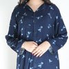 BLUE FLORAL SUMMER LINEN PJS