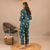 TEAL BLOOM SUMMER LINEN PJS