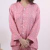 TEA PINK HEARTS SUMMER LINEN PJS