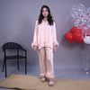 BLUSH FUR SILK PJS