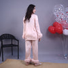 BLUSH FUR SILK PJS