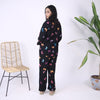 BLACK BUTTERFLIES SUMMER LINEN PJS