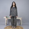 EGG SHELL BLACK SUMMER LINEN PJS