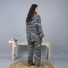 EGG SHELL BLACK SUMMER LINEN PJS