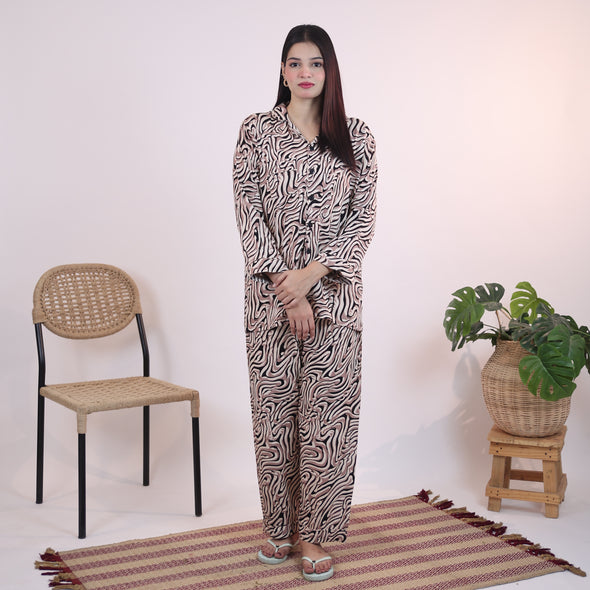 ZEBRA DREAMS SUMMER LINEN PJS