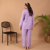 LILAC DREAMS SUMMER LINEN PJS