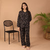 BLACK DAISY SUMMER LINEN PJS