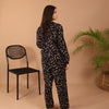 BLACK DAISY SUMMER LINEN PJS