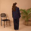 BLUE CHERRIES SUMMER LINEN PJS