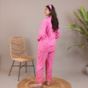 PINK BUTTERFLIES SUMMER LINEN PJS