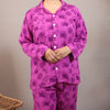 MAGENTA FLORA SUMMER LINEN PJS