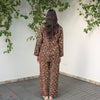 SHADED CHEETAH SUMMER LINEN PJS