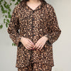 SHADED CHEETAH SUMMER LINEN PJS