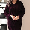 MAGENTA VELVET PJS