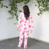 STRAWBERRIES SUMMER LINEN PJS