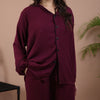 BURGUNDY SOLID PJS