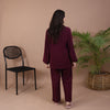 BURGUNDY SOLID PJS