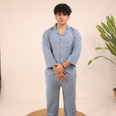 LIGHT DENIM MENS PJS