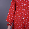 RED FLORA SUMMER LINEN PJS