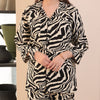 ZEBRA SAFARI LINEN PJS