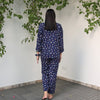 BLUE BLOSSOM SUMMER LINEN PJS