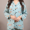 BLUE CANDY SUMMER LINEN PJS