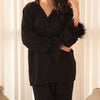 BLACK FURR PJS