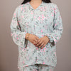 AQUA BLOOM LINEN PJS