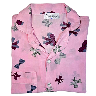 BLUSH AND BOWS SUMMER LINEN PJS