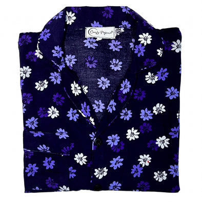 INDIGO FLORA SUMMER LINEN PJS
