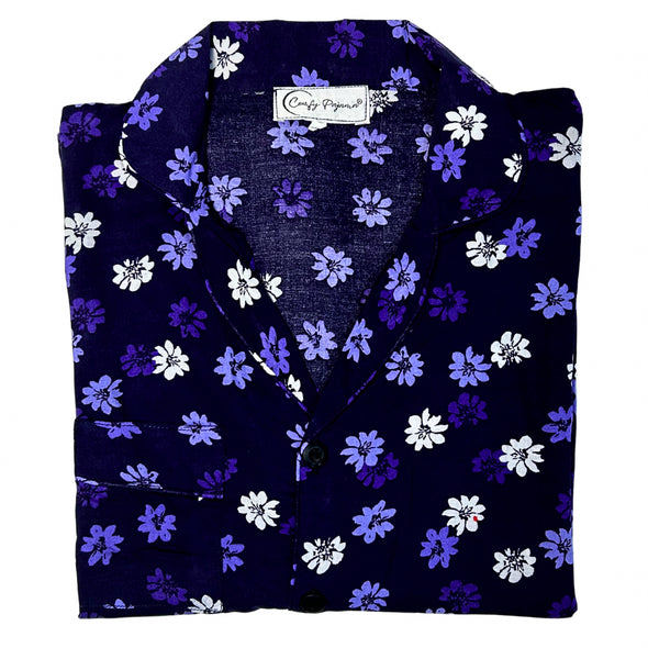INDIGO FLORA SUMMER LINEN PJS