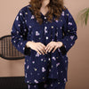 INDIGO FLORA WINTER LINEN PJS