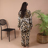 SNOW LEOPARD LINEN PJS