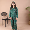 EMERALD BLOOM SUMMER LINEN PJS